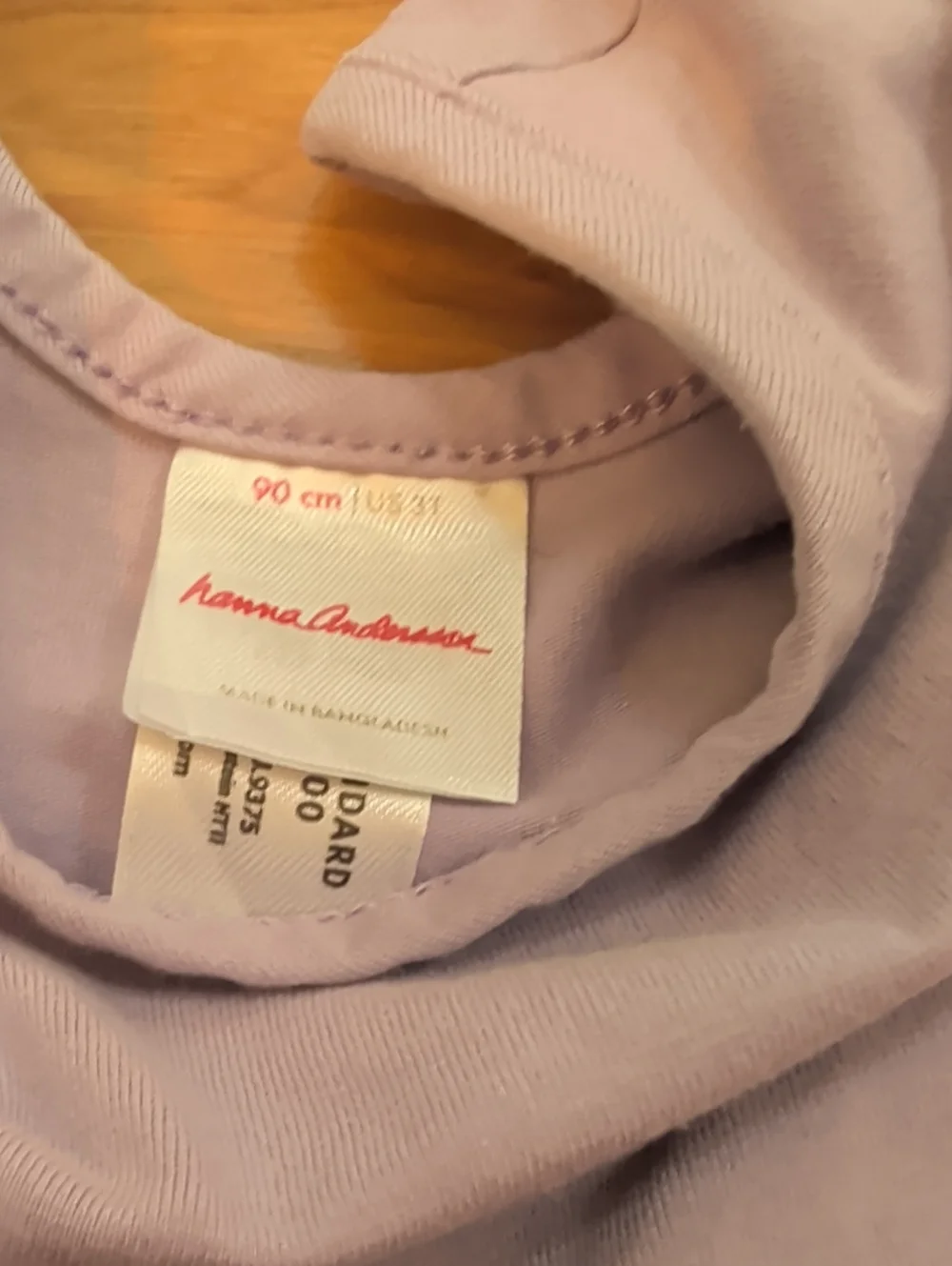 Hanna Andersson Lilac Ruffle Sleeve Casual Dress